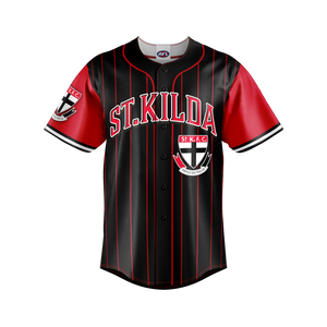 St Kilda 'Slugger' Baseball Shirt