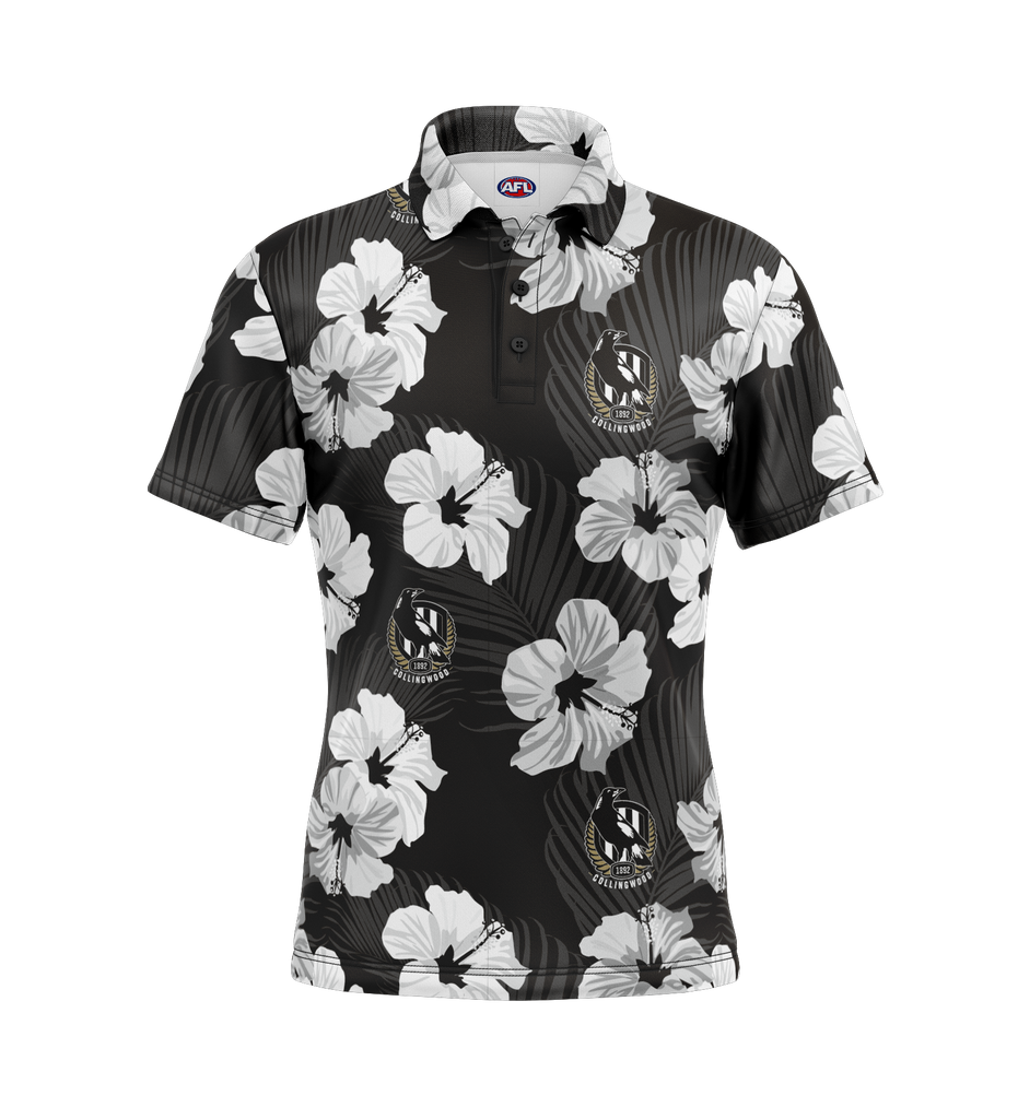 Collingwood Aloha Golf Polo shirt – Port Mall Newsagency