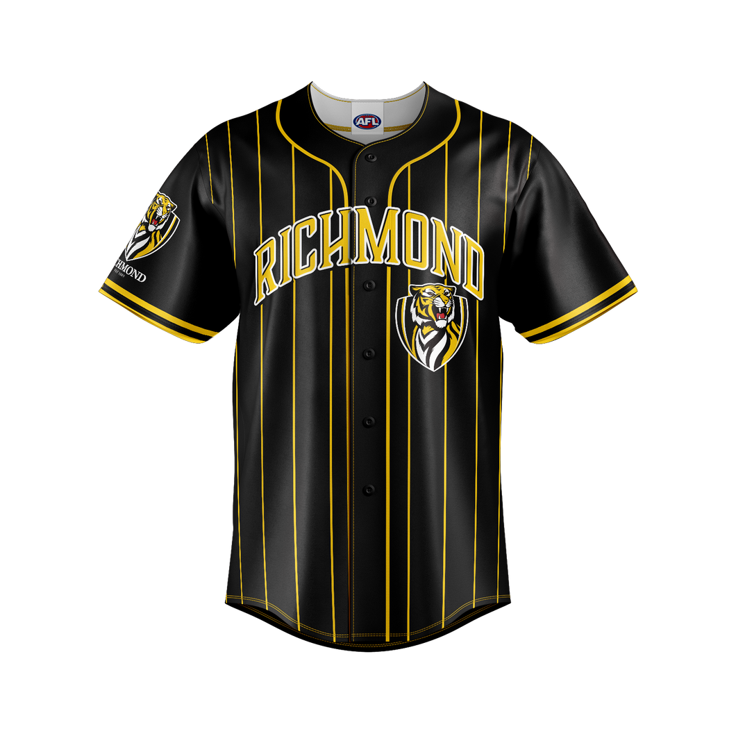 AFL Richmond Tigers Baseball Shirt – Port Mall Newsagency