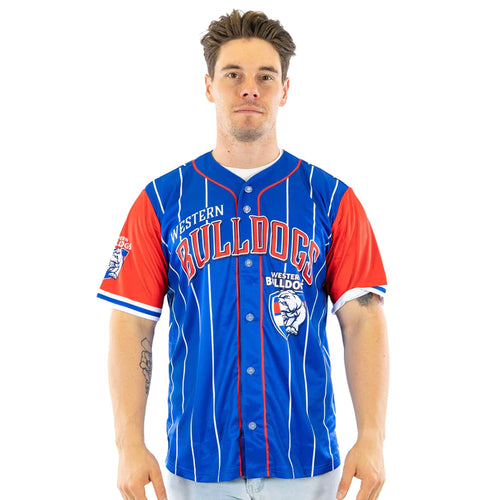 Western Bulldogs 'Slugger' Baseball Shirt