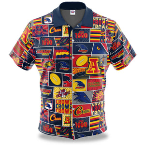 AFL Adelaide Crows 'Fanatic' Party Shirt