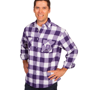 AFL Fremantle Dockers  'Lumberjack' Flannel Shirt