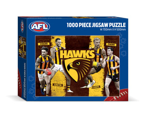 Hawthorn Hawks 1000 Piece Jigsaw Puzzle