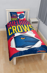 Adelaide Crows Single Quilt Cover Set