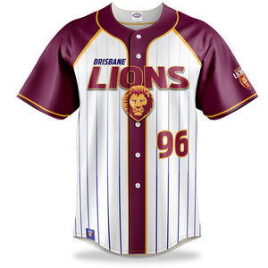 AFL Brisbane Lions Baseball Shirts