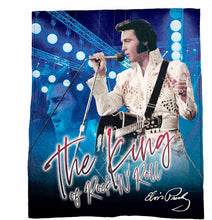 Elvis Presley Throw Blanket - The King