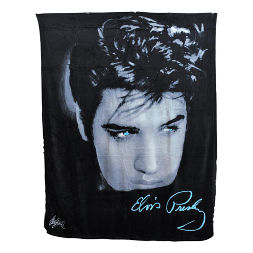 Elvis Presley Throw Blanket - Close Up