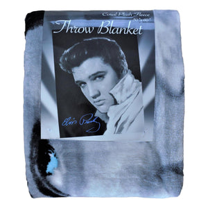 Elvis Presley Throw Blanket - White Collar