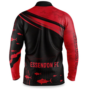 AFL Essendon Bombers "Fish Finder" Fishing Shirt