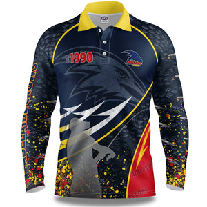 Adelaide Crows Fishing Shirt Front