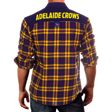 AFL Flannel Shirt Adelaide Crows Back