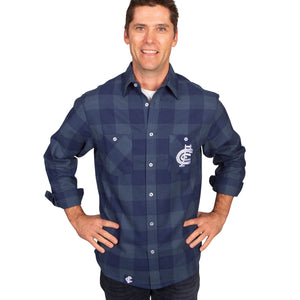 AFL Carlton 'Lumberjack' Flannel Shirt