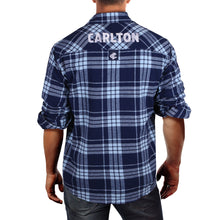 AFL Carlton Blues Flannel Shirt