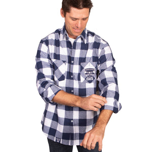 AFL Geelong Cats 'Lumberjack' Flannel Shirt