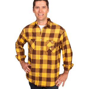 AFL Hawthorn Hawks 'Lumberjack' Flannel Shirt