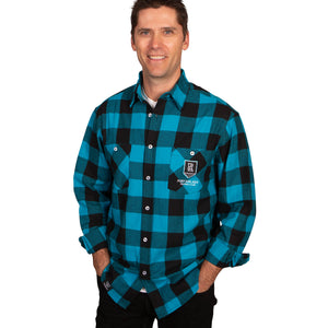 AFL Port Adelaide 'Lumberjack' Flannel Shirt