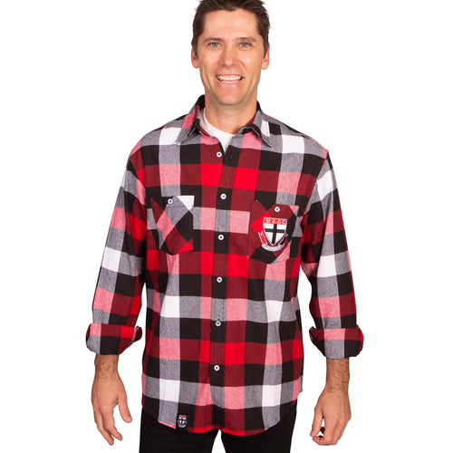AFL St Kilda 'Lumberjack' Flannel Shirt