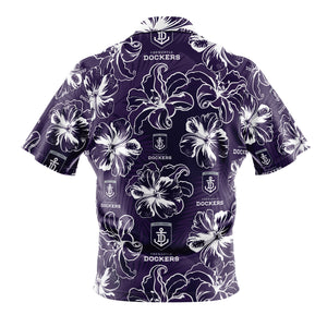 AFL Fremantle Dockers 'Floral' Hawaiian Shirt