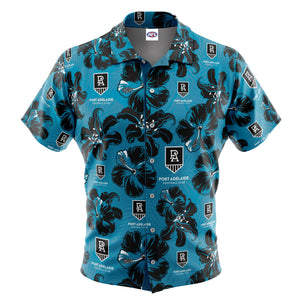AFL Port Adelaide 'Floral' Hawaiian Shirt