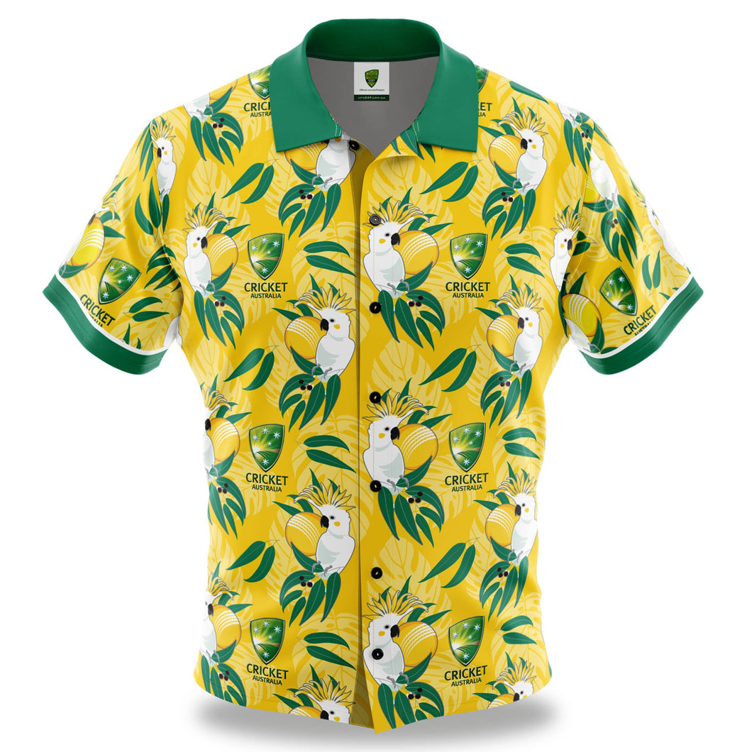 Cricket Australia 'Cocky' Hawaiian Shirt