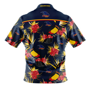 Adelaide Crows Hawaiian Shirt Back