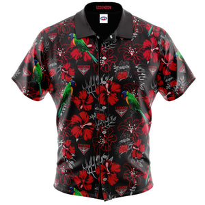 Essendon Bombers Hawaiian Shirt Front