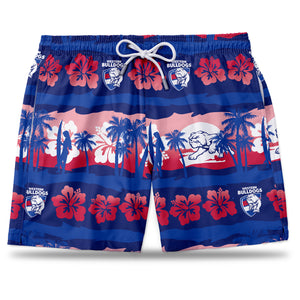 AFL Western Bulldogs Hawaiian Shorts