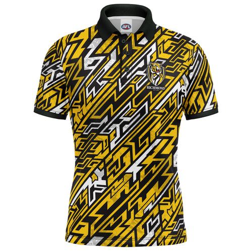 AFL Richmond Tigers Par-Tee Golf Polo Shirt