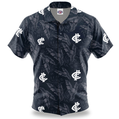 AFL Carlton 'Paradise' Hawaiian Shirt