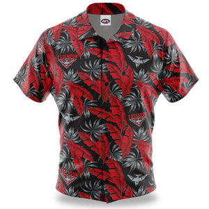 AFL Essendon Bombers 'Paradise' Hawaiian Shirt