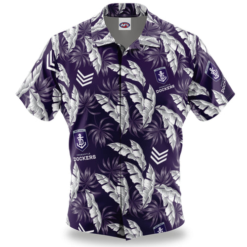 AFL Fremantle Dockers 'Paradise' Hawaiian Shirt