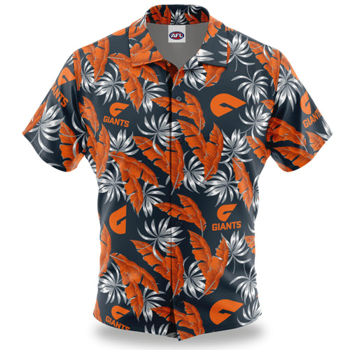 AFL GWS Giants 'Paradise' Hawaiian Shirt