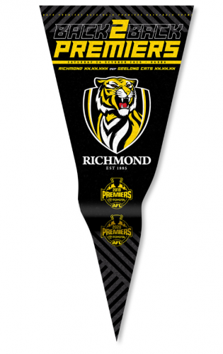 AFL Richmond 2020 Premiership Wall Pennant