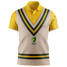 Cricket Australia Sleeveless Vest Polo