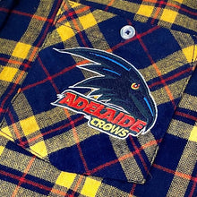 AFL Flannel Shirt Logo Adelaide Crows