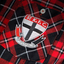 AFL Flannel Shirt Logo St Kilda 