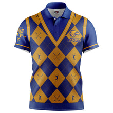 AFL West Coast Eagles "Fairway" Golf Polo Shirt