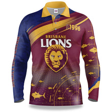 AFL Brisbane Lions "Fish Finder" Fishing Shirt