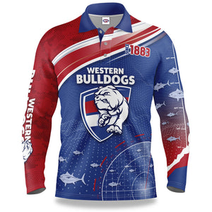 AFL Western Bulldogs "Fish Finder" Fishing Shirt
