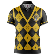 AFL Richmond Tigers "Fairway" Golf Polo Shirt